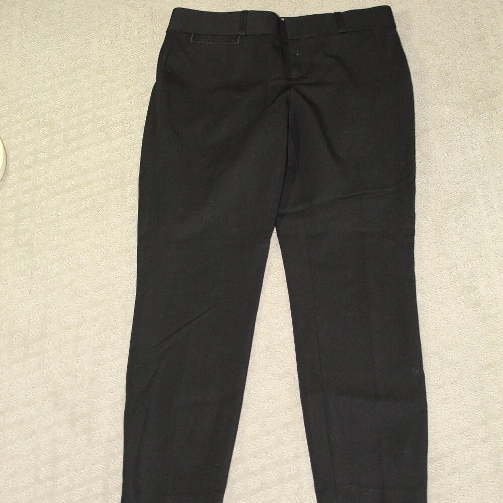 NWOT Banana Republic Pants Womens 0 Black Sloan Fit Stretch Skinny Work Trousers